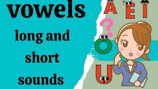 Short And Long Vowel | Words And Images With Vowel Sound | Kids Educational Video