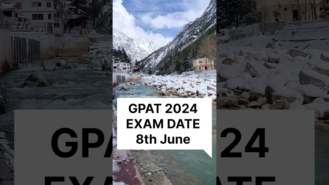 GPAT 2024 exam date and strategy 