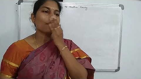 II B.TECH-II SEM-R19-CSE-JAVA-OPERATIONS OF ARRAYS