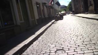 Cycling at Tallin, Estonia.