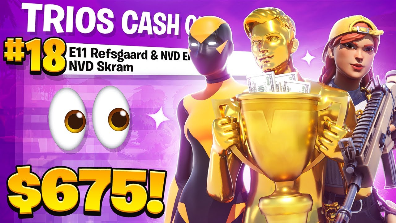 WINNING MONEY IN CASH CUP... 💸(Trio Cash Cup) | Refsgaard