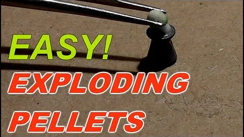 Making and Shooting Explosive Pellets