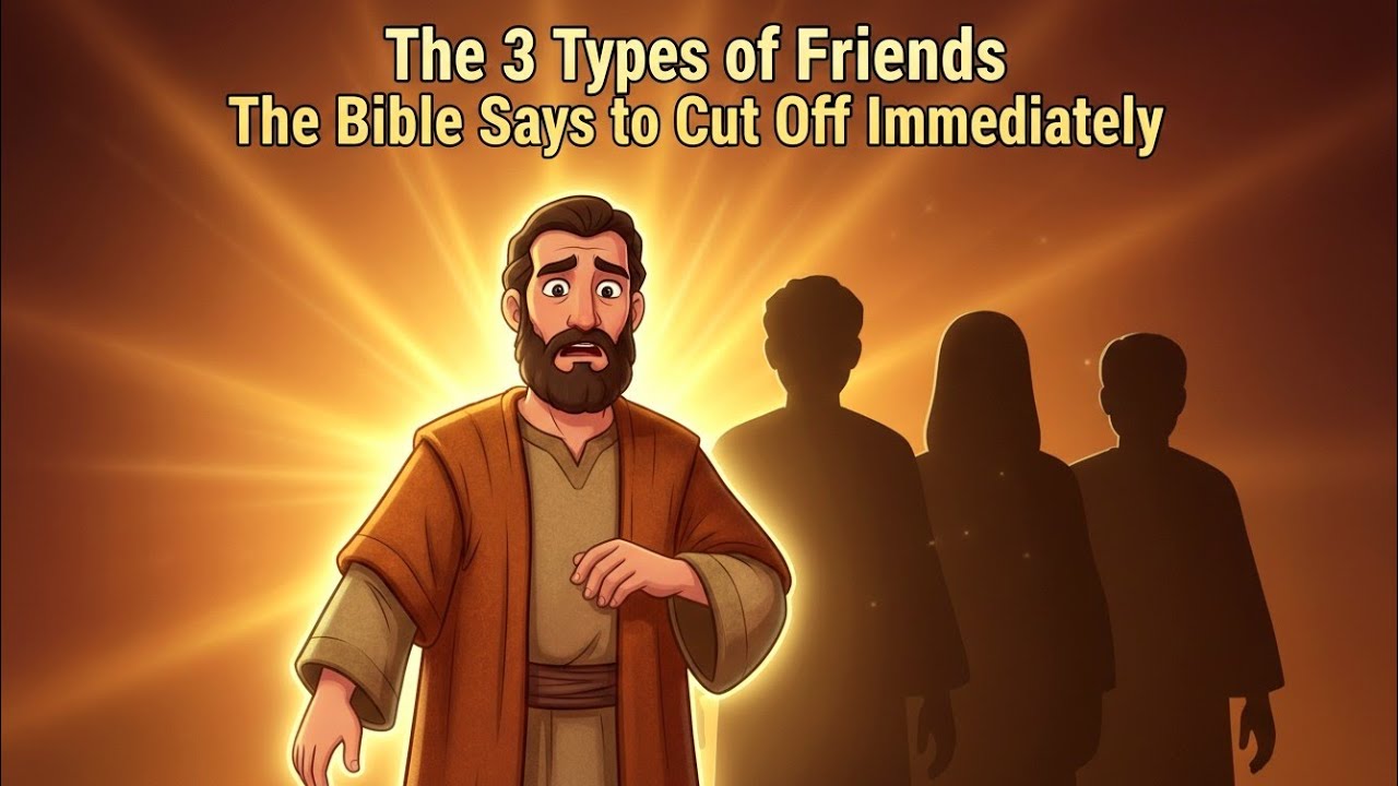 If You Have These 3 Friends, The Bible Says Let Them Go.