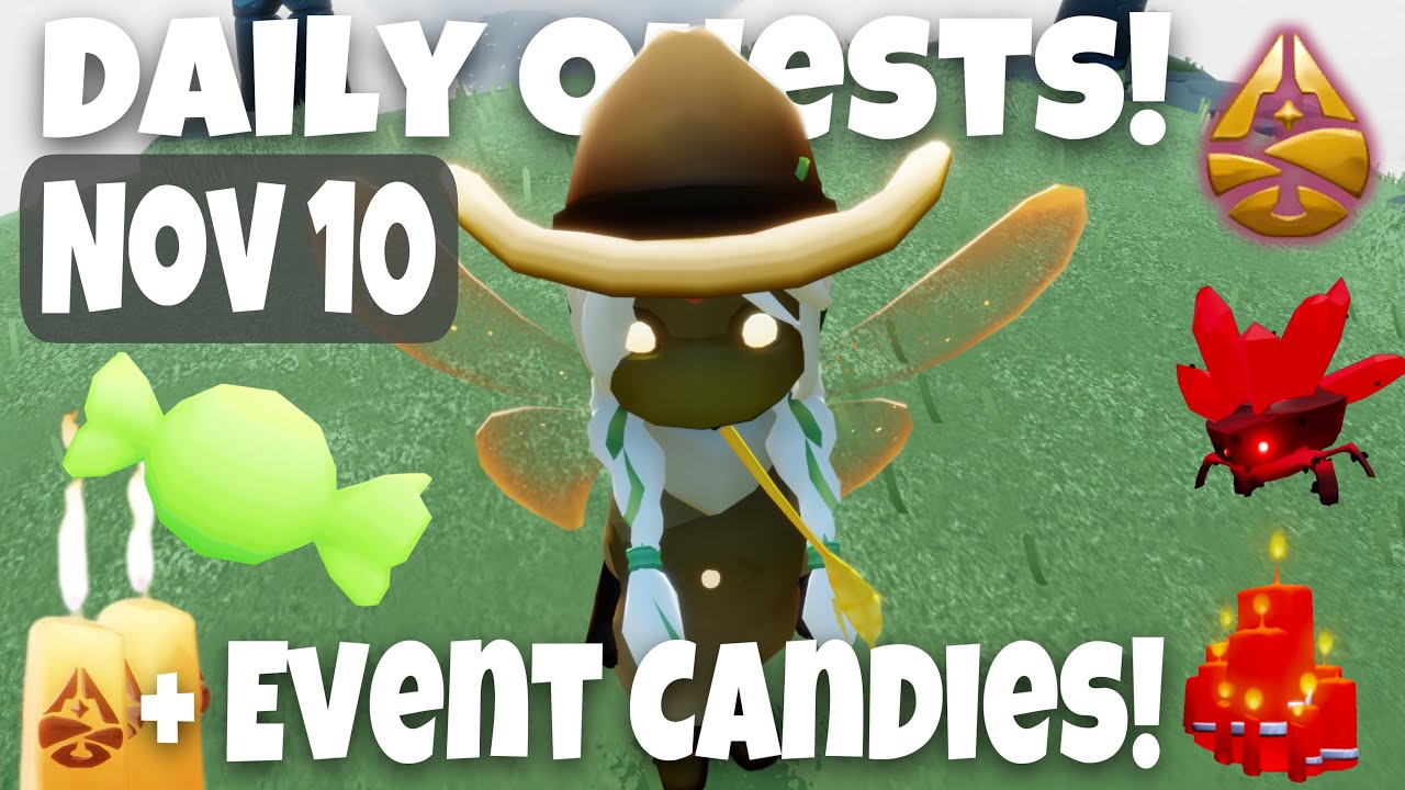 All Event Candies, Candles, Quests, Cakes, and Shard Info in Daylight