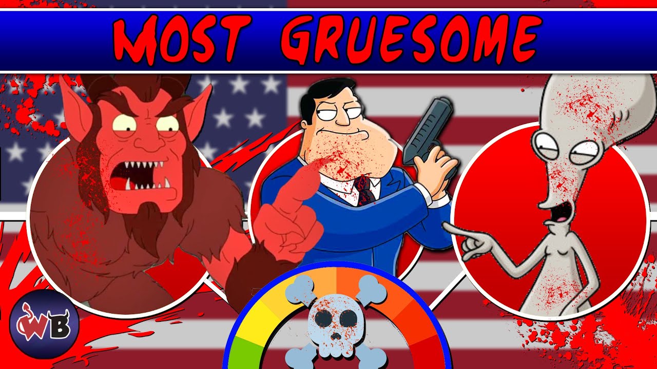 American Dad Deaths Gruesome to Most Gruesome ☠️ YouTube