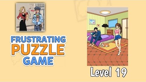 Frustrating Puzzle Game Level 19 walkthrough solution