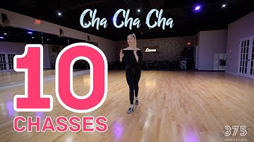 10 Chasses of International Cha Cha | Latin Dance Tutorial