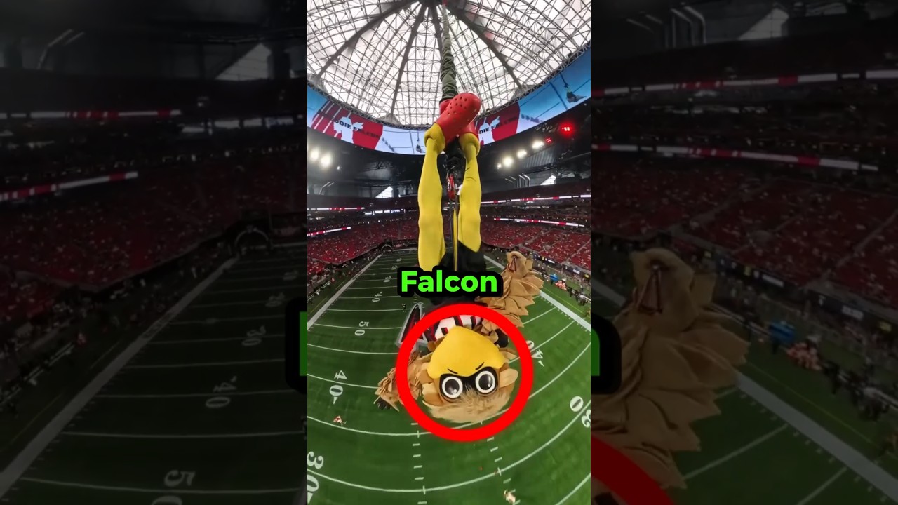 O MASCOTE MAIS INSANO 😱🦅 #shorts