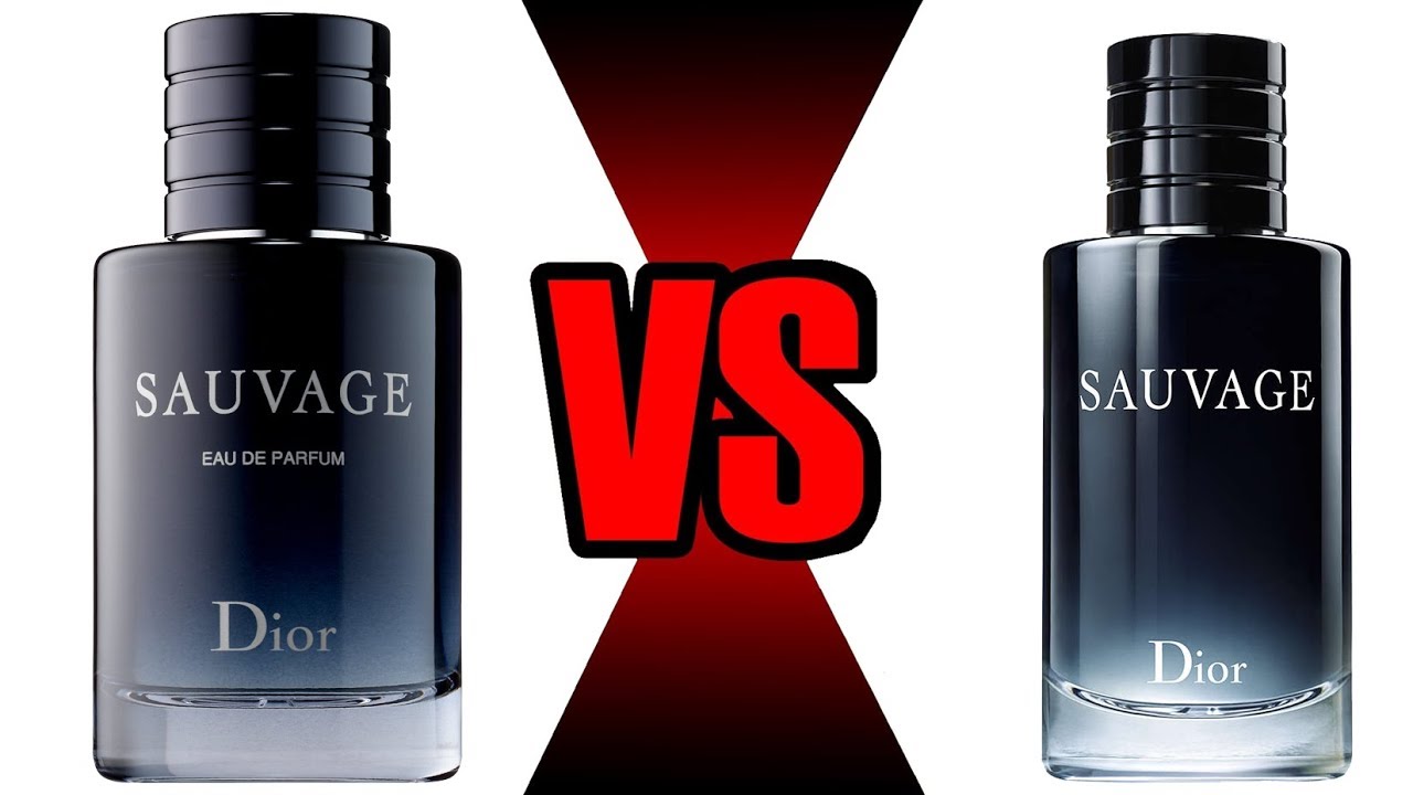 So Sánh 2 Phiên Bản Nước Hoa Dior Sauvage EDT  EDP