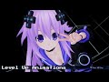 Megadimension Neptunia VII - All Character Level Up Animations