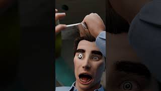 quando voce corta!  #curiosidades #3danimation #3d #fish #shortvideo