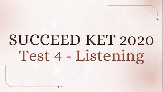 SUCCEED A2 | LISTENING | TEST 4