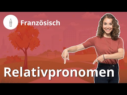 Relativpronomen: les pronoms