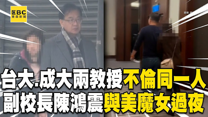 台大、成大兩教授「暈同一條船」！副校長陳鴻震「北上與美魔女過夜‪」@newsebc