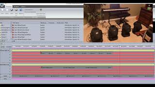 DMX Programming ADJ Compu SDE in conjunction with Cobra Show Creator Script