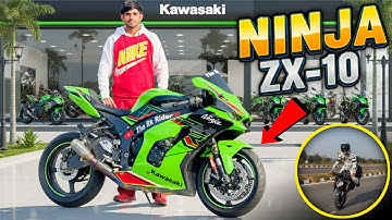 😲Sports bike🏍️ Zx-10r💚 was fun to ride || Should I buy a Super Bike too?