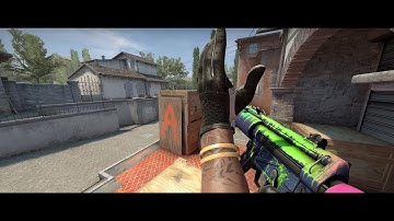 MP5 SD Phosphor Factory New Showcase CS:GO (3440x1440 res 21:9)