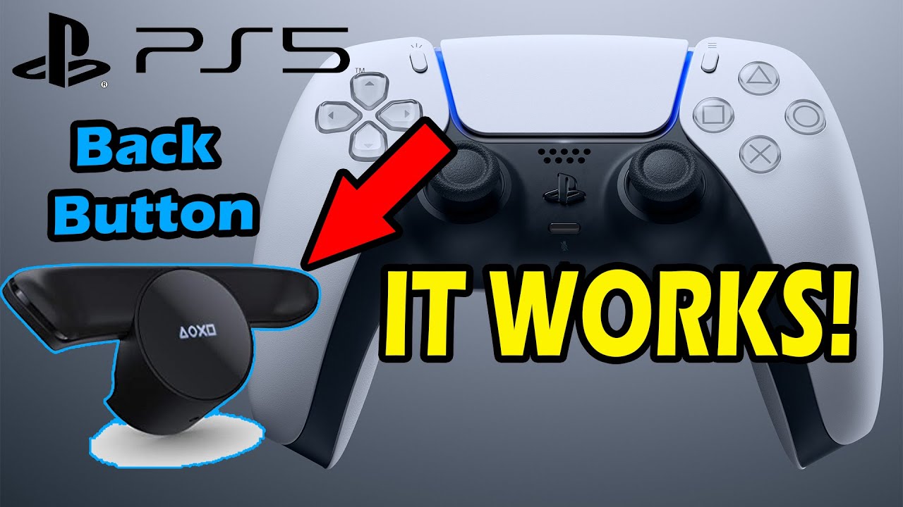 CONFIRMED WORKING! BACK BUTTON + PS5 GAMES DUALSHOCK 4 + BACK BUTTON,  SCUFF, STRIKE PACK, ASTRO C10 