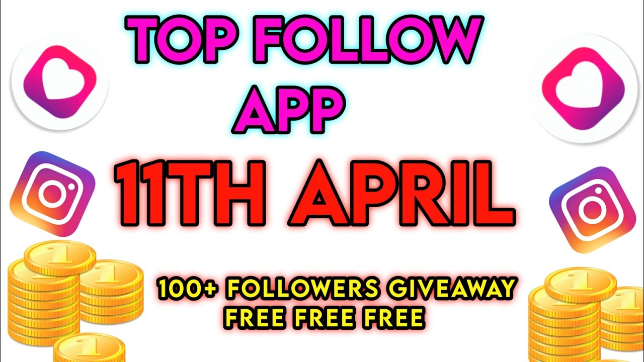 top follow promo code today 🔥 | top follow 100+ followers giveaway☺️🏆 ...