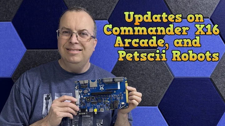 Updates on Arcade, Commander X16, and Petscii Robots.