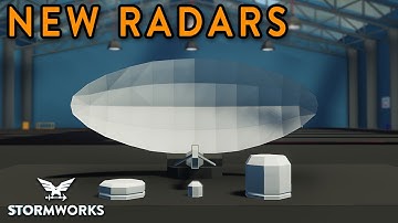 NEW Radars!! - 1.2.30 Update - Stormworks