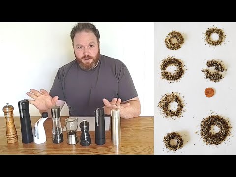 Mannkitchen Pepper Cannon vs Hexclad Hex Mill 