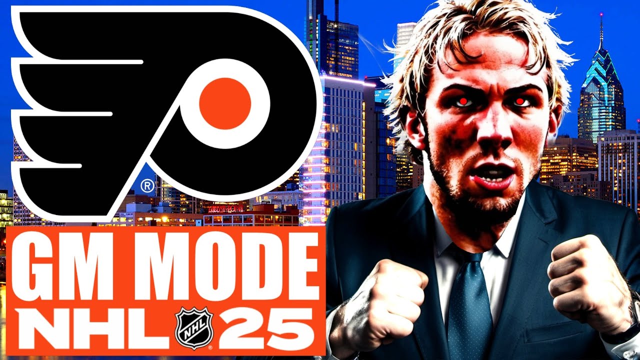 JOHNNY RAGE - Philadelphia Flyers - NHL 25 GM Mode Commentary ep 7 ...