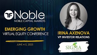 Sigma Lithium (SGML) - Noble Capital Markets Virtual Conference Replay