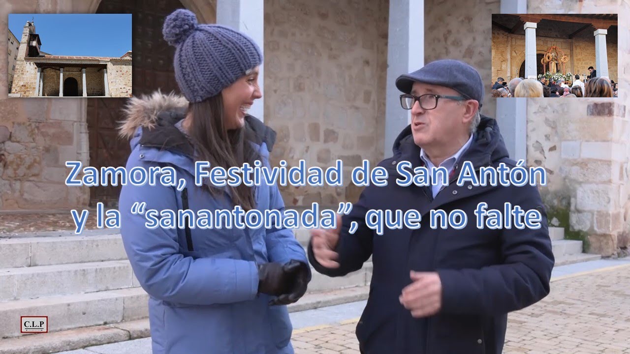 Zamora (España). Festividad de San Antón, y la sanantonada que no falte
