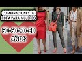 COMO VESTIR con ESTILO y elegancia MODA PARA SEÑORAS de  +DE  50 AÑOS +60 +70 + 80 años ROPA DE MODA