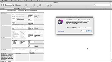 Importing a Plant Database in Vectorworks
