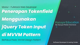 #case - Penerapan Tokenfield menggunakan jQuery Token Input dan knockout js #case - Penerapan Tokenfield menggunakan jQuery Token Input dan knockout js