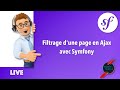 17 - Filtrage d'une page en Ajax avec Symfony 5.1