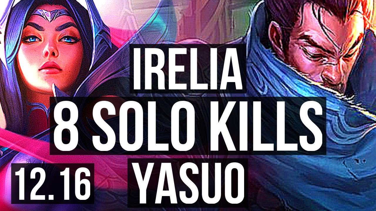 irelia high winrate, irelia mid, irelia runes, irelia solo kills, irelia vs...