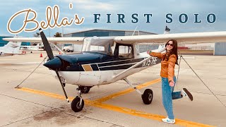 Bella's First SOLO! | Private Pilot Training