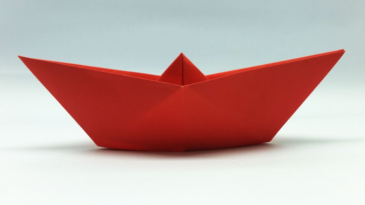 how to make a paper boat origami steamboat сделай сам School days