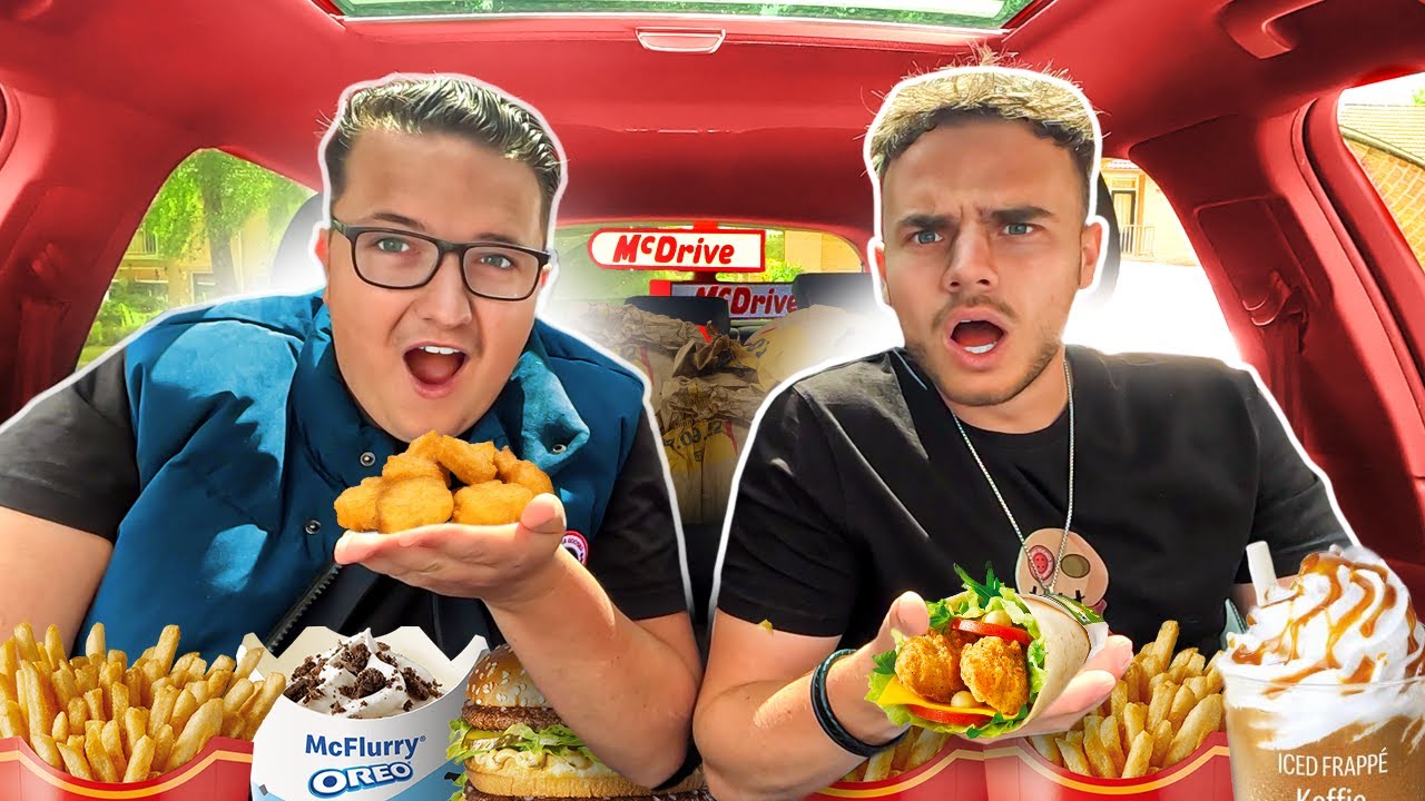 Eten Wat De Persoon Voor Mij Besteld!🍔