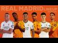 How Real Madrid LineUp With Mbappe