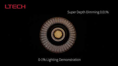 LTECH T-PWM depth dimming -0.01%-100% range