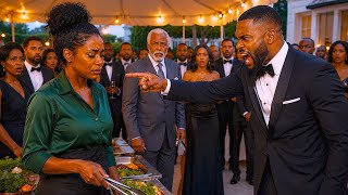 I Cooked for 100 Guests at My Husband’s Party… Then He Said, “Servants Don’t Sit With Us.”……
