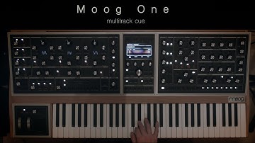 Moog One Multitrack cue