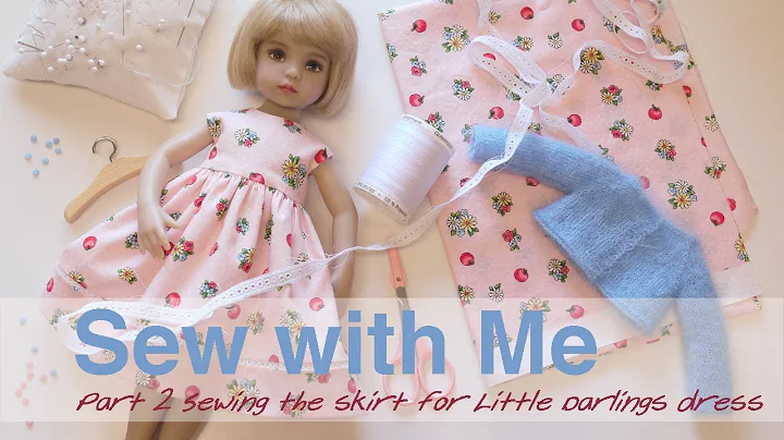 Sew With Me - Making and Attaching Skirt to Bodice...