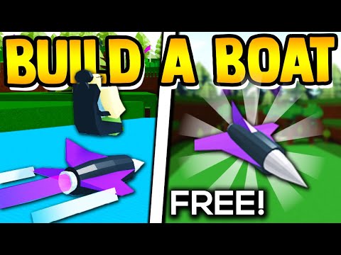 How to get FREE PURPLE JETS!! | Build a boat for Treasure ROBLOX