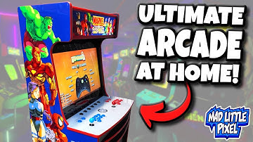 This Epic Custom Retro Arcade Cabinet Is BADASS!