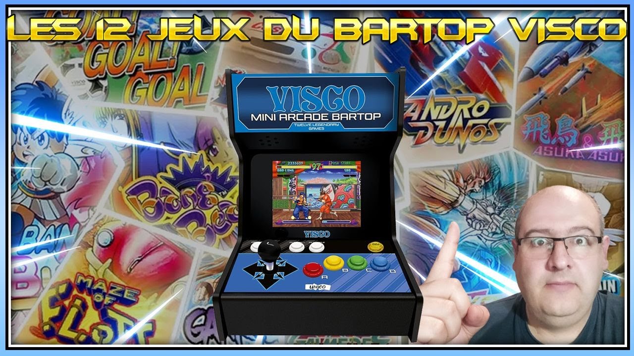 VISCO mini bartop arcade review