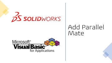 Solidworks VBA Macro – Add Parallel Mate