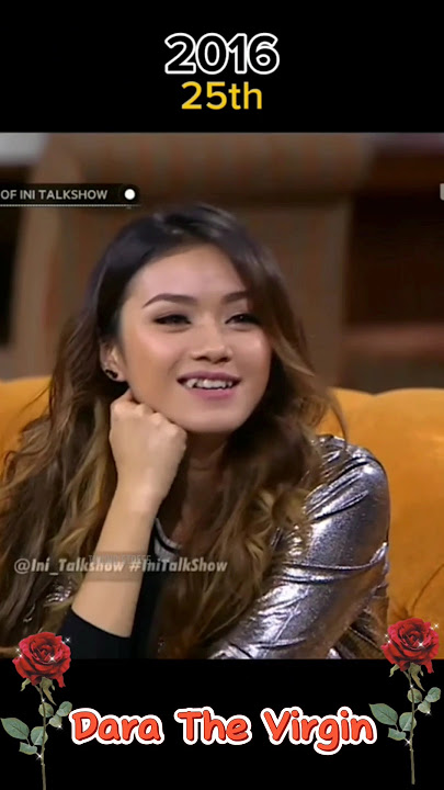 Dara The Virgin dari tahun ke tahun #shorts