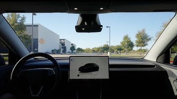 Tesla Full Self-Driving (13.2.9) Drives to Supercharger!