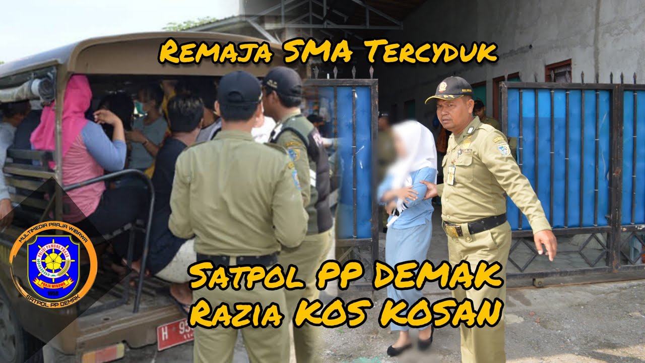 Razia kos kosan ! Satpol pp grebek rumah kos pemandu karaoke