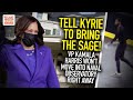 Tell Kyrie To Bring The Sage! VP Kamala Harris Won't Move Into Naval Observatory Right Away